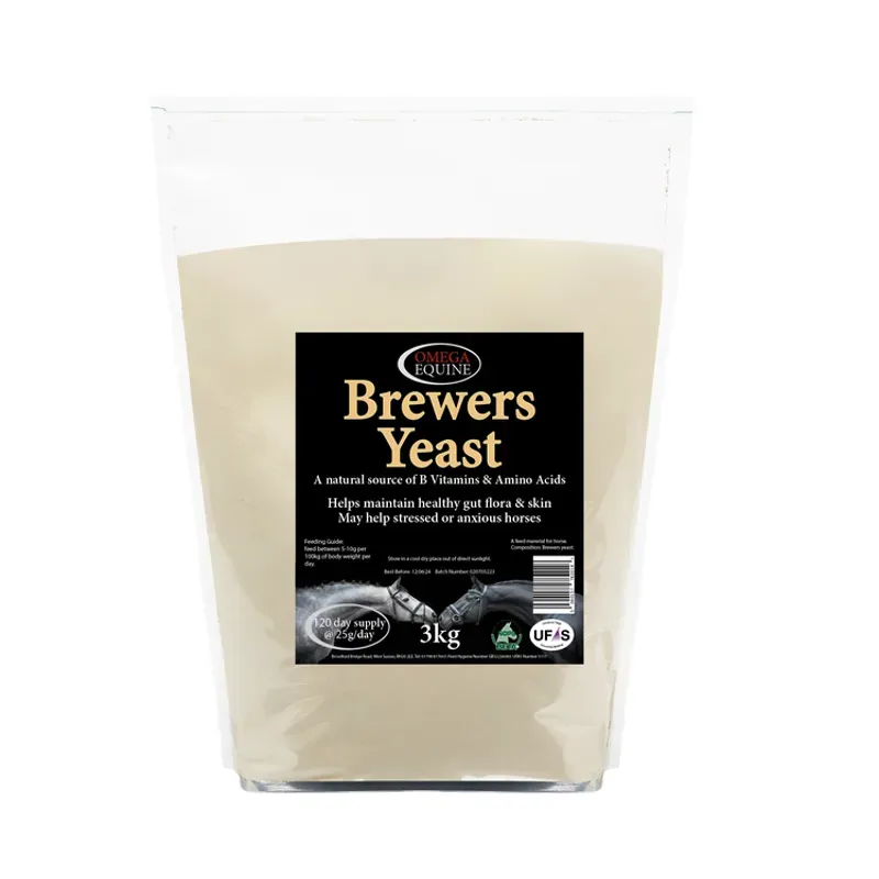 Omega Equine Brewers Yeast in Black