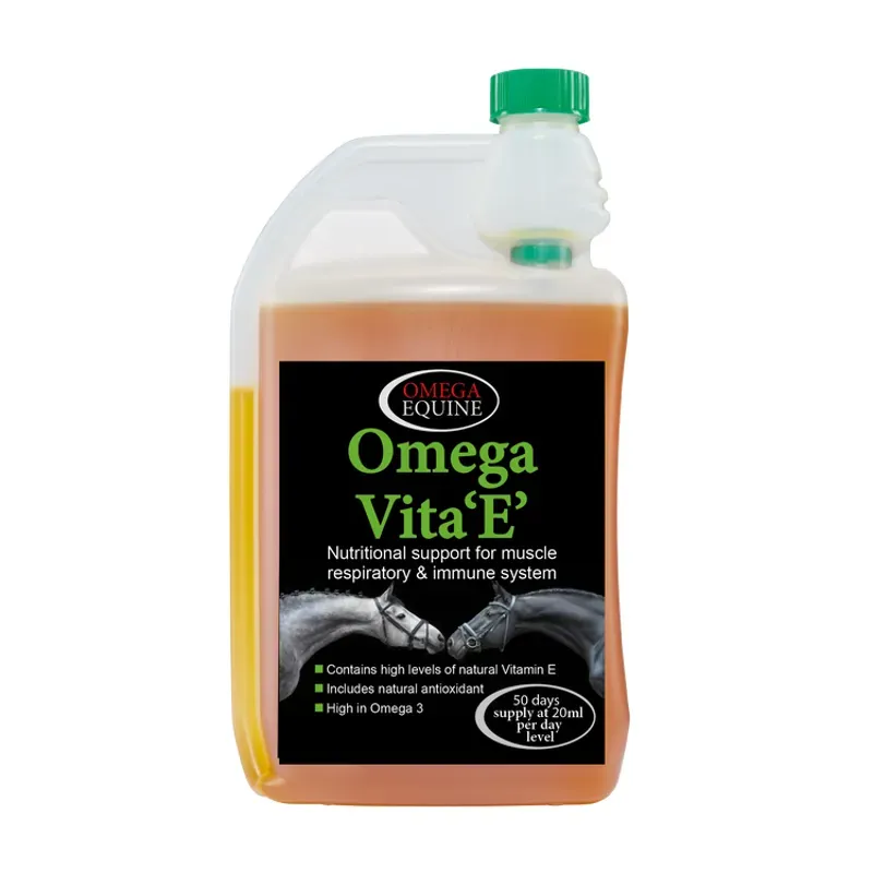 Omega Equine Vita E in Orange