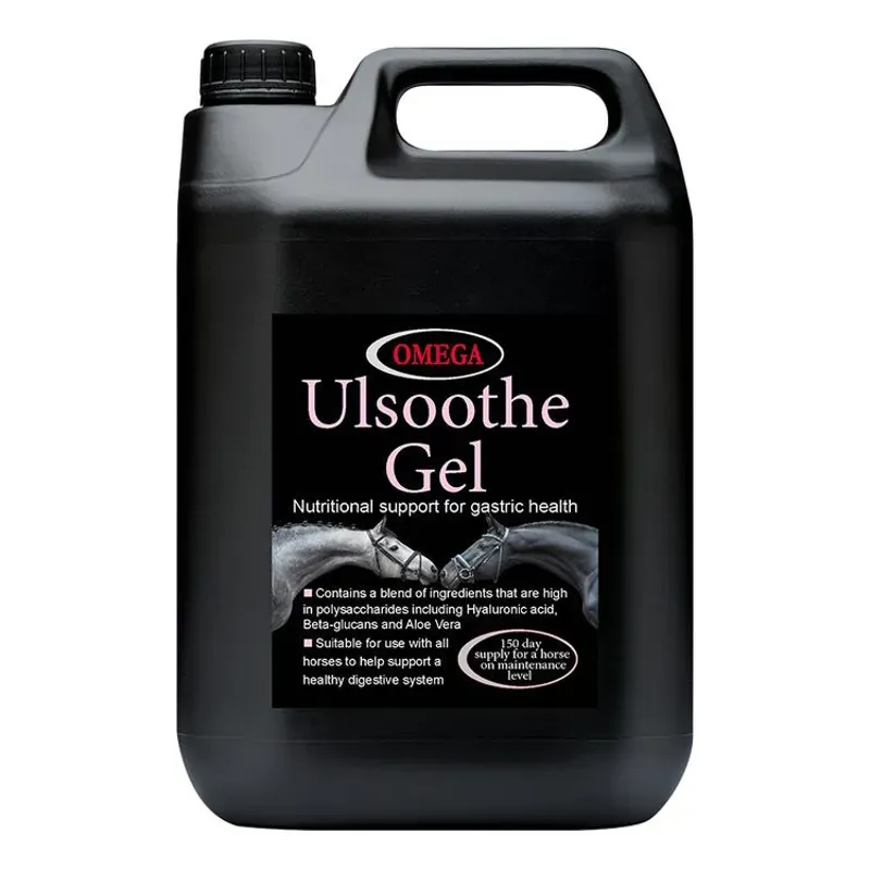 Omega Equine Ulsoothe Gel in Black