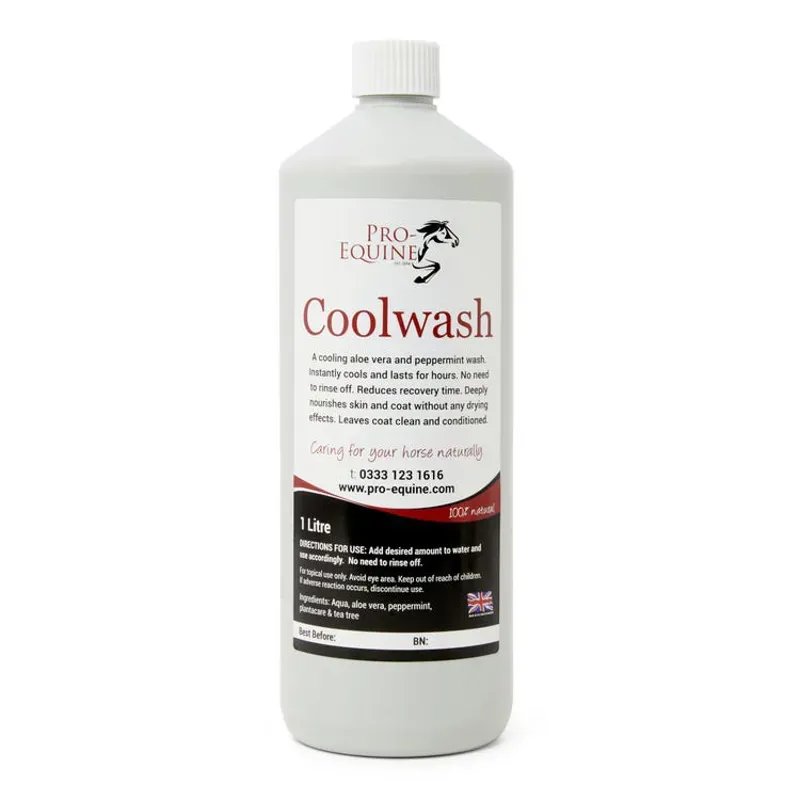 Pro-Equine 1ltr Coolwash in White