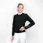 Coldstream Foulden Sweater in Black