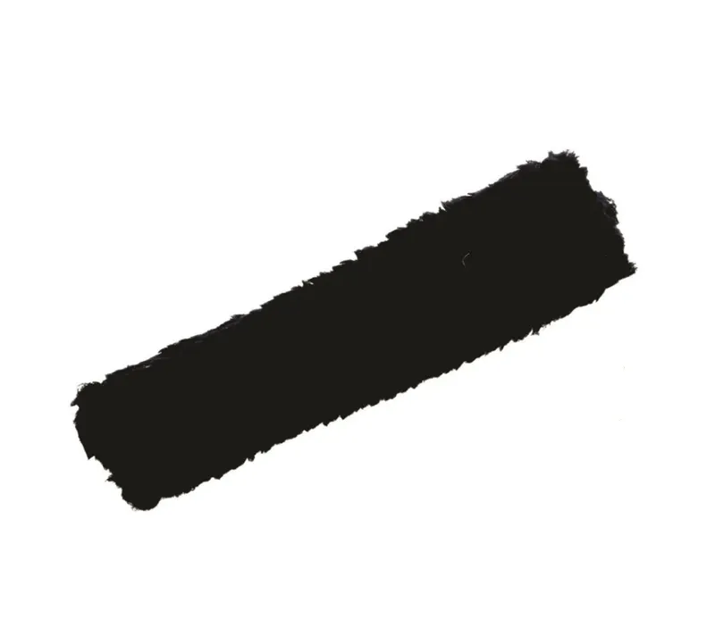 Hy Fur Fabric Nose Band Sleeve in Black