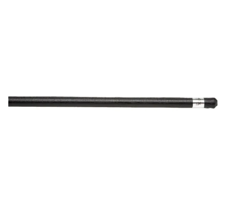 Hy Equestrian Leather Cane in Black