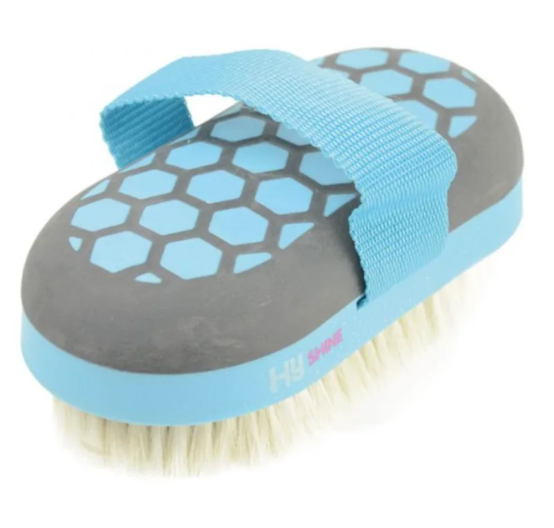 Hy Shine Glitter Body Brush Goat Hair in Navy/Blue