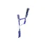 Hy Sport Active Head Collar and Lead Rope in Amethyst Purple