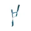 Hy Sport Active Head Collar and Lead Rope in Aegean Green