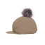 Hy Sport Active Hat Silk with Interchangeable Pom Pom in Desert Sand