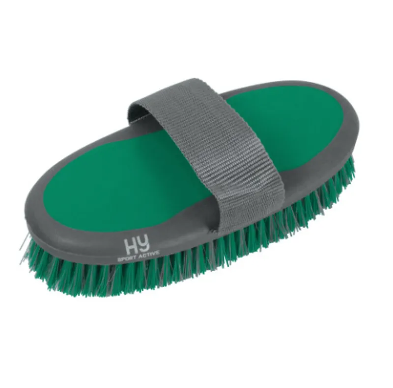 Hy Sport Active Body Brush in Emerald Green