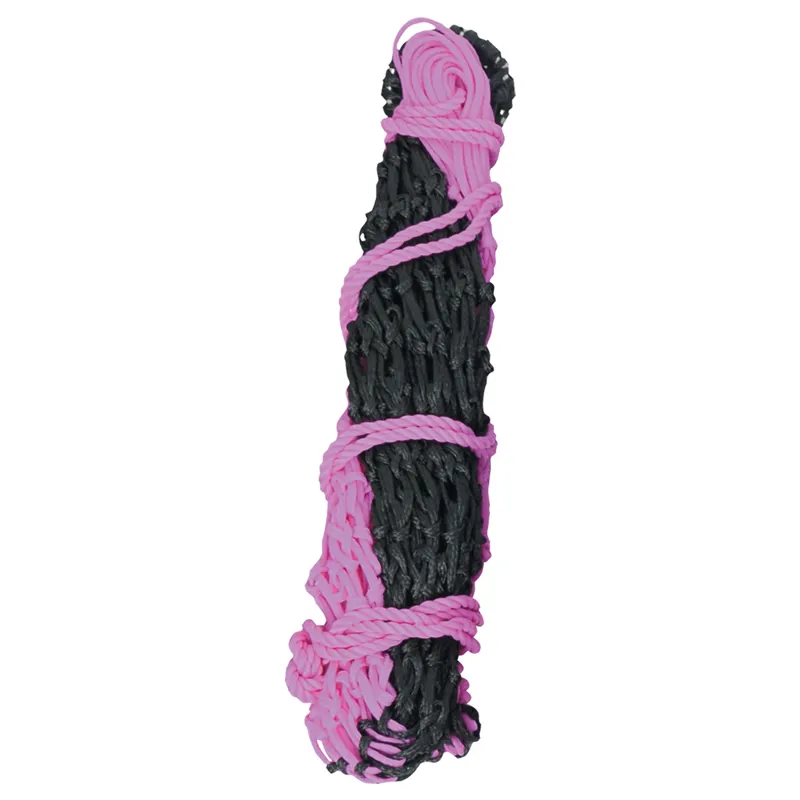 Lincoln Horse Care Accessories Small Mesh Haynet in Pink/Black