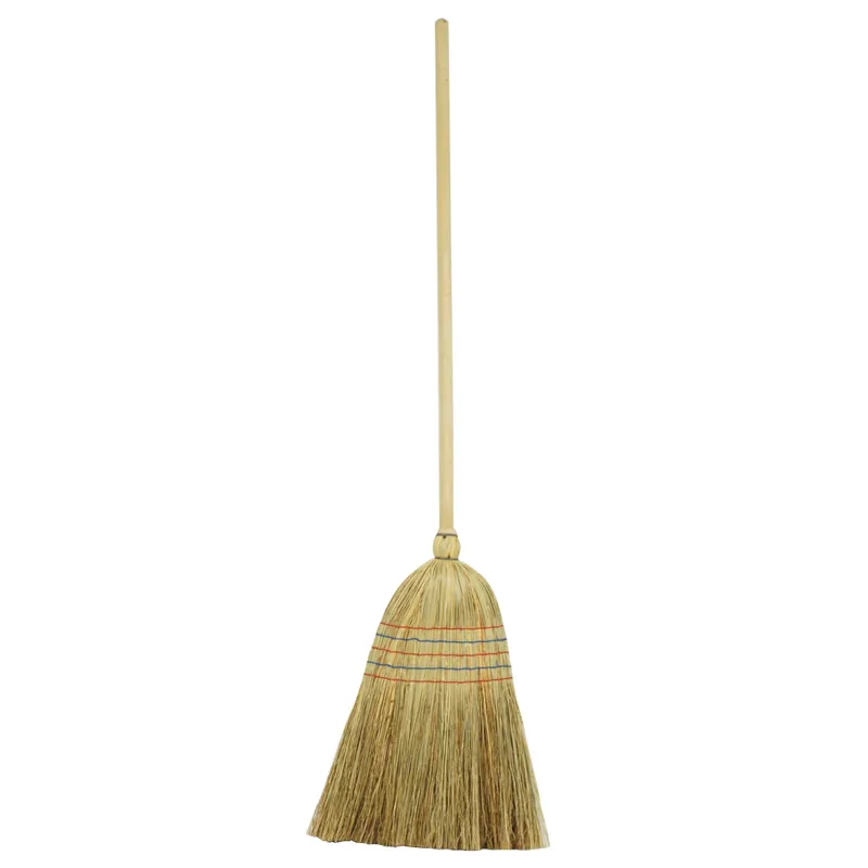 Lincoln Horse Care Accessories 135cm Corn Broom in Brown
