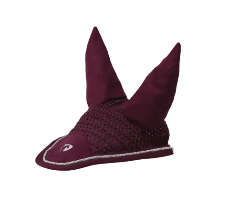 Hy Equestrian Synergy Fly Veil in Fig/Silver