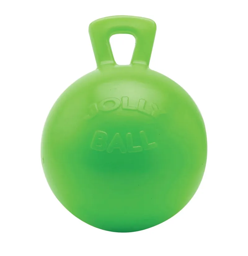 Horsemen's Pride 10-inch Jolly Ball in Apple Scented Green