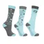 Hy Equestrian Dynamizs Ecliptic 3-pack Socks in Mint/Grey