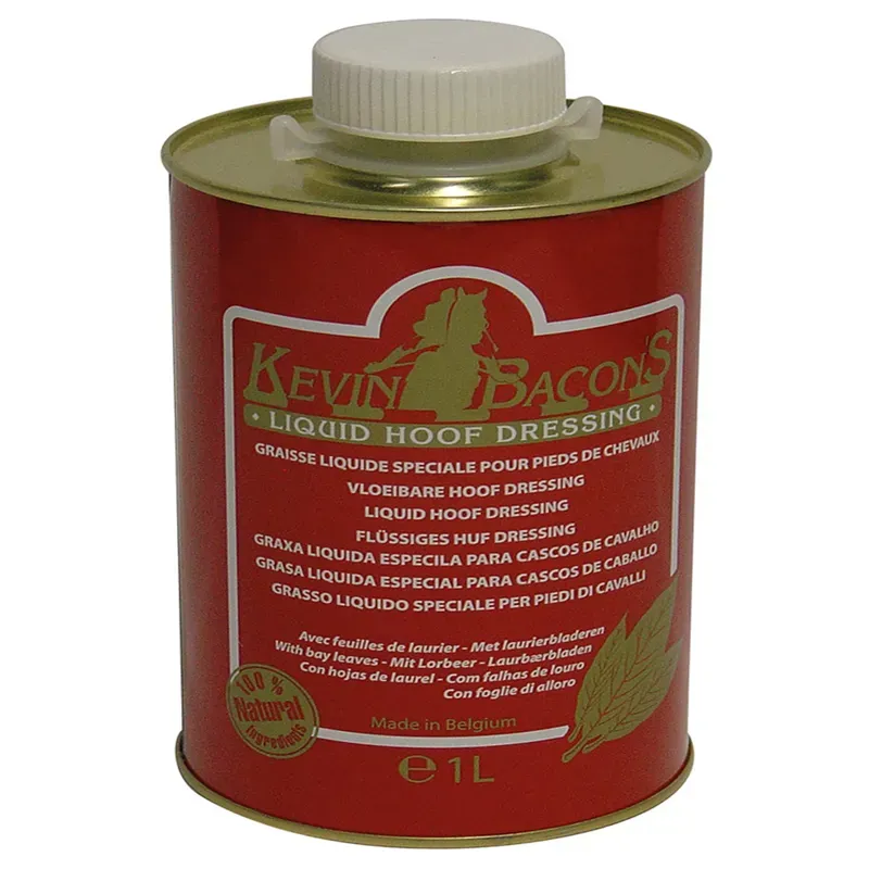Kevin Bacons 1lt Liquid Hoof Dressing in Red