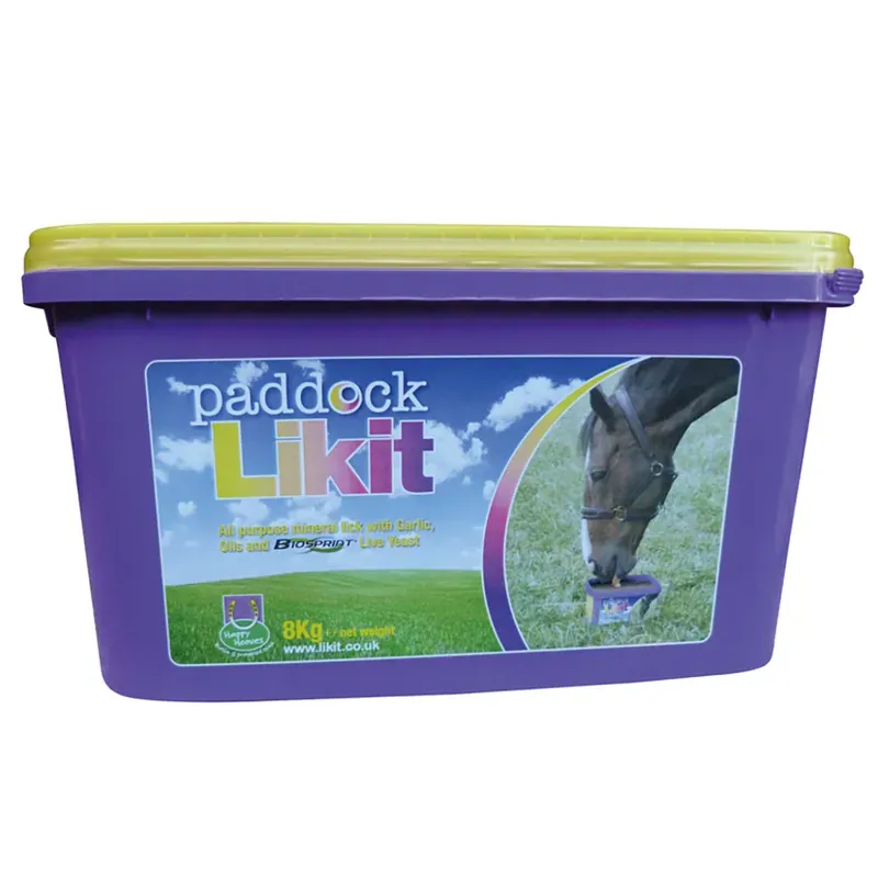 Likit 8kg Paddock Mineral Lick in Purple