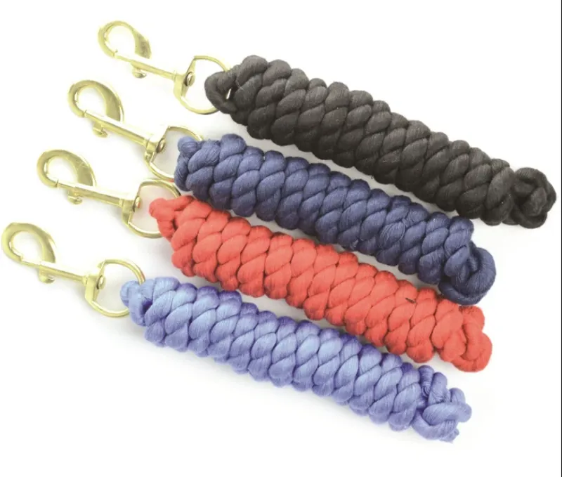 Hy Lead Rope with Trigger Hook in Black-1