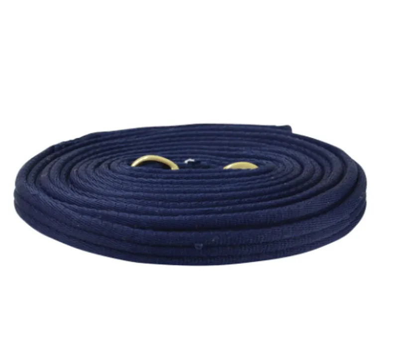 Hy Soft Webbing Lunge Rein in Navy