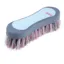 Hy Shine Pro Groom Face Brush in Navy/Light Blue