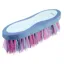 Hy Shine Pro Groom Dandy Brush in Navy/Light Blue