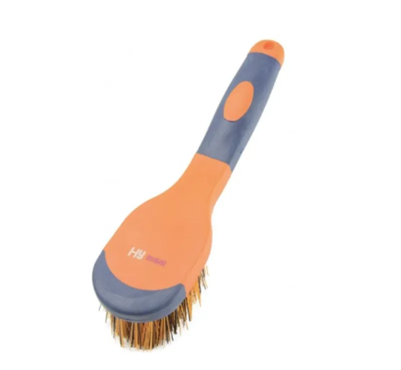 Hy Shine Pro Bucket Brush in Navy/Orange
