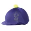 Hy Equestrian Stella Hat Cover in Navy/Yellow