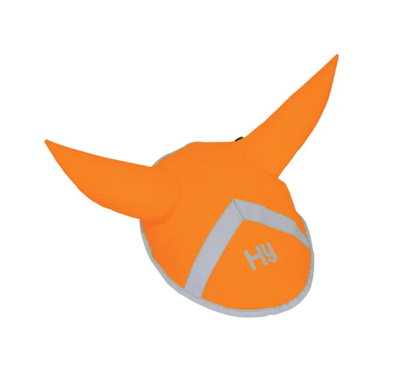 Hy Viz Reflector Ear Bonnet in Orange