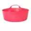 Faulks and Company Mini Shallow Flexible 5 Litre Gorilla Tub in Pink
