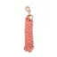 Hy Equestrian Rose Gold Lead Rope in Coral/Rose Gold