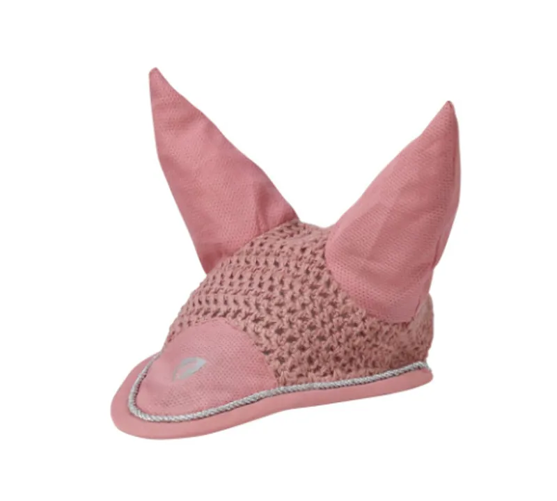 Hy Equestrian Synergy Fly Veil in Rose/Silver