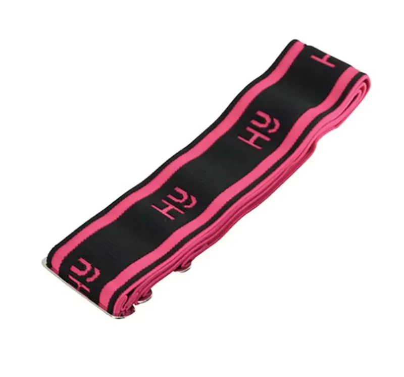 Hy Elasticated Surcingle in Pink/Black