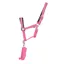Hy Equestrian Sparkling Head Collar and Lead Rope Set in Pink/Gold