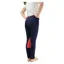 Hy Equestrian Belton Children's Jodhpurs in Navy/Red