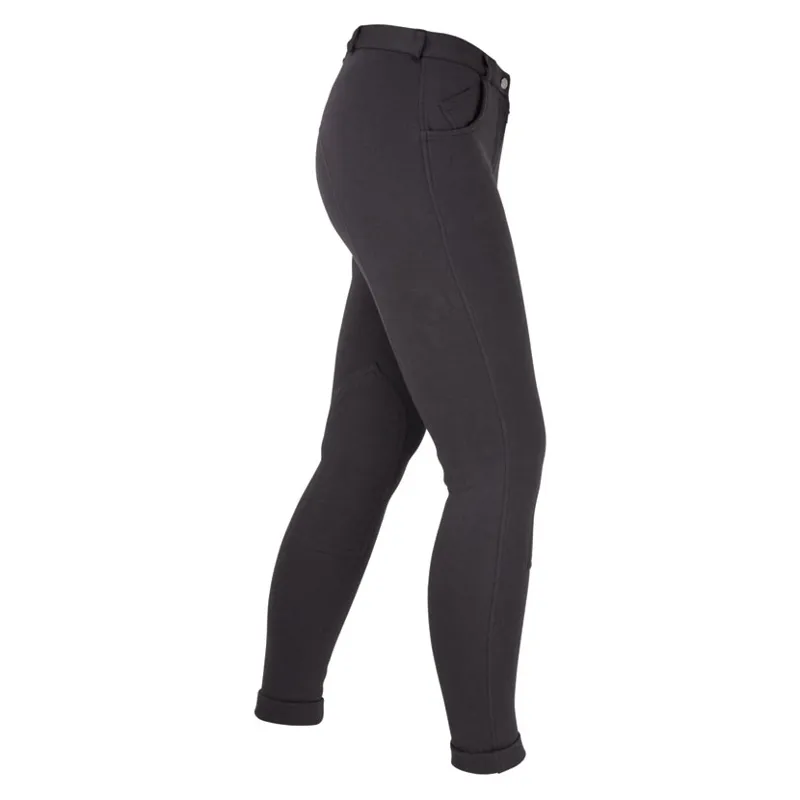 Hy Equestrian Burton Ladies Jodhpurs in Black-1