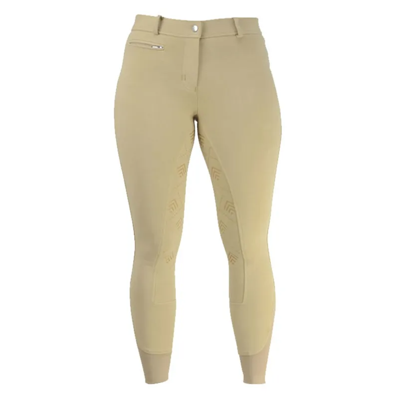 Hy Equestrian Derby Ladies Breeches in Beige
