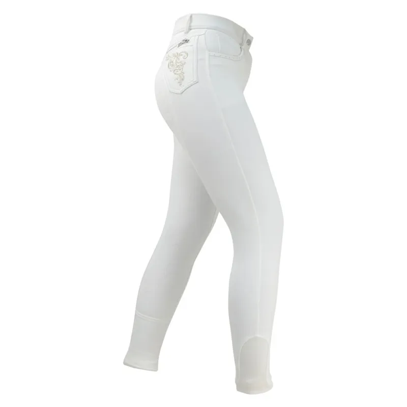 Hy Performance Chester Ladies Breeches in White