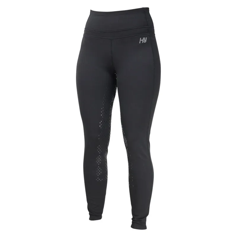Hy Performance Power Ladies Riding Skins in Black