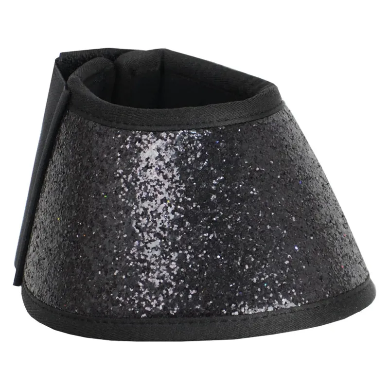 Hy Impact Glitter Overreach Boots in Black Glitter