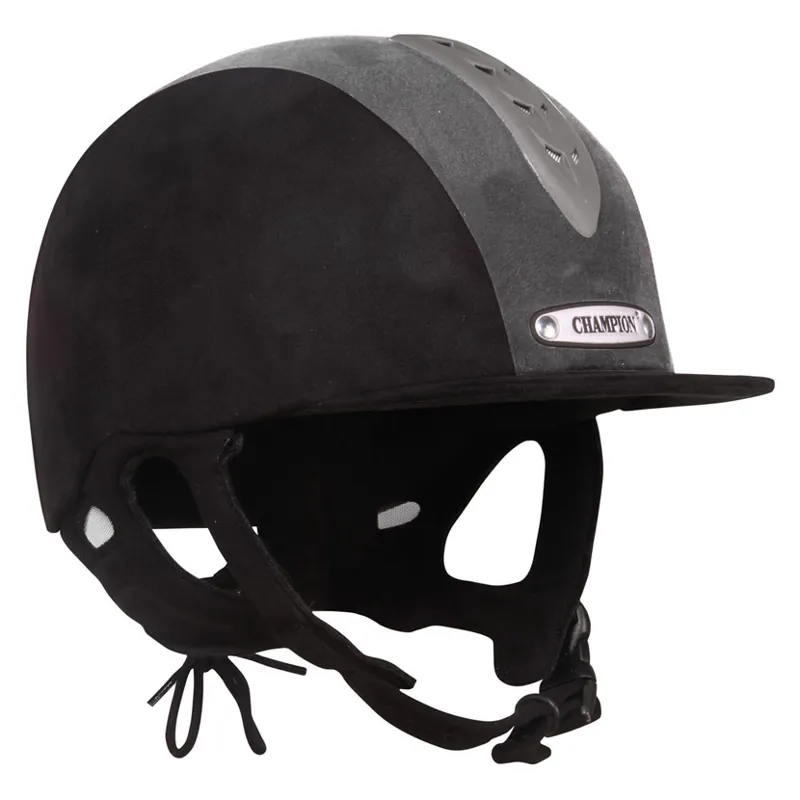 Champion Junior X-Air Plus Riding Hat in Black-2