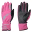 Hy Equestrian Reflective Waterproof Gloves in Hot Pink/Grey
