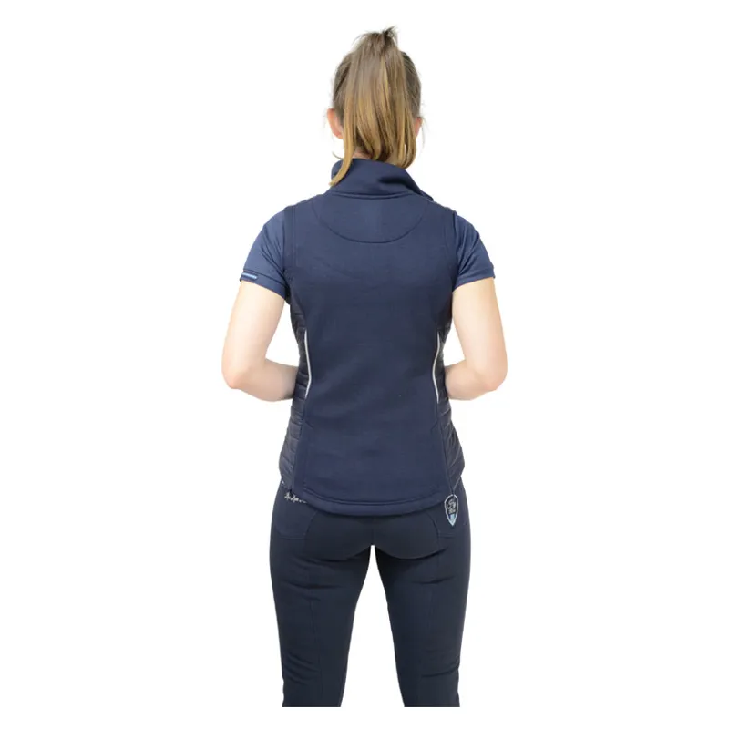 Hy Rider Signature Gilet in Marine Blue/Red-1