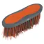 Hy Sport Active Long Bristle Dandy Brush in Terracotta Orange