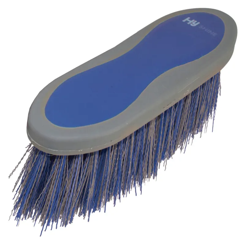 Hy Sport Active Long Bristle Dandy Brush in Sky Blue