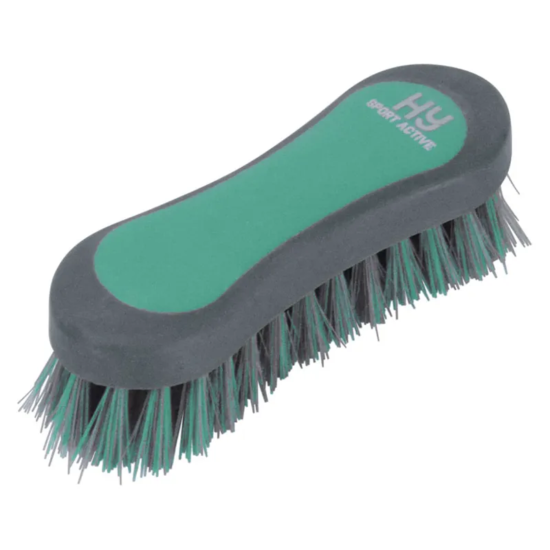 Hy Sport Active Face Brush in Emerald Green