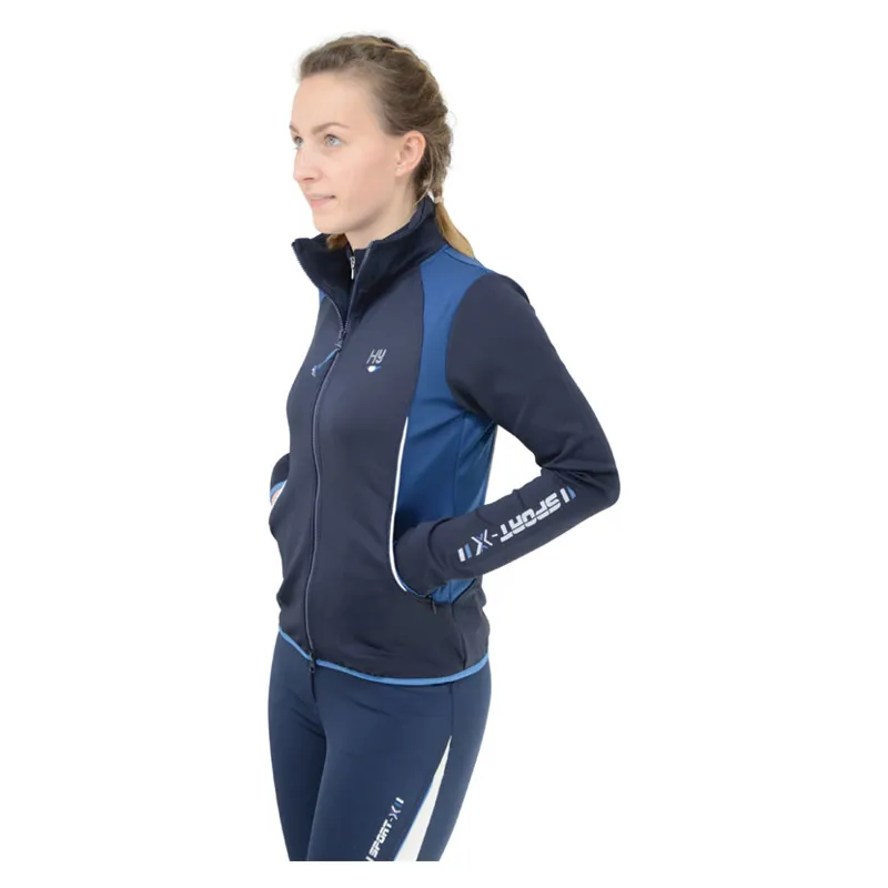 Hy Fashion Sport Dynamic Jacket in Navy/Petrol Blue-1