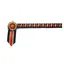 ShowQuest Boston Brow Band in Navy/Red/Gold