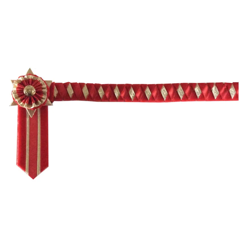 ShowQuest Boston Brow Band in Red/Gold