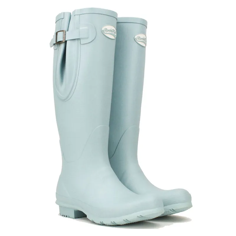 Rockfish Women's Tall Adjustable Matt Wellington Boots in Willow