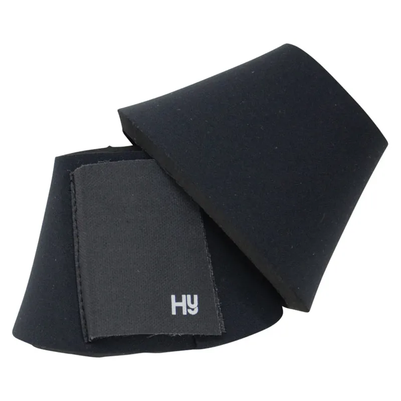 Hy Equestrian Neoprene Protect Over Reach Boots in Black