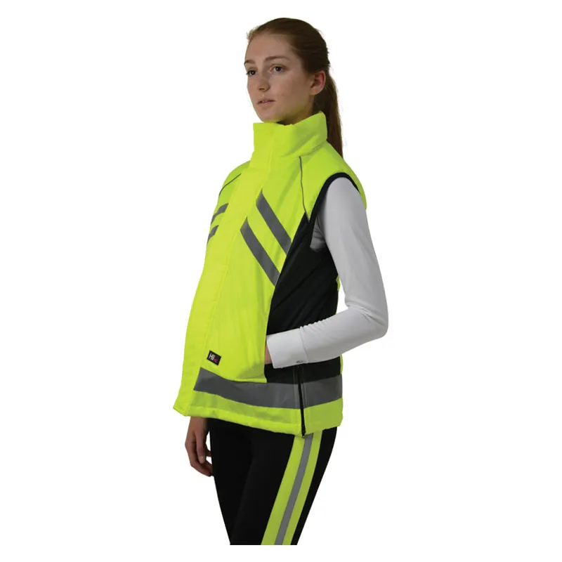 Hy Viz Padded Ladies Gilet in Yellow