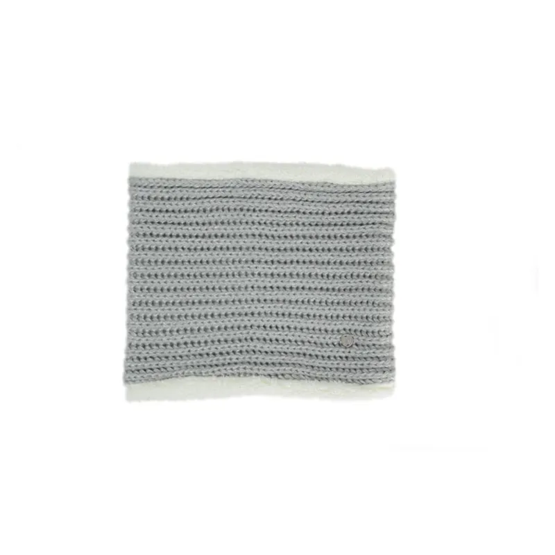 Hy Fashion Avoriaz Metallic Snood in Silver